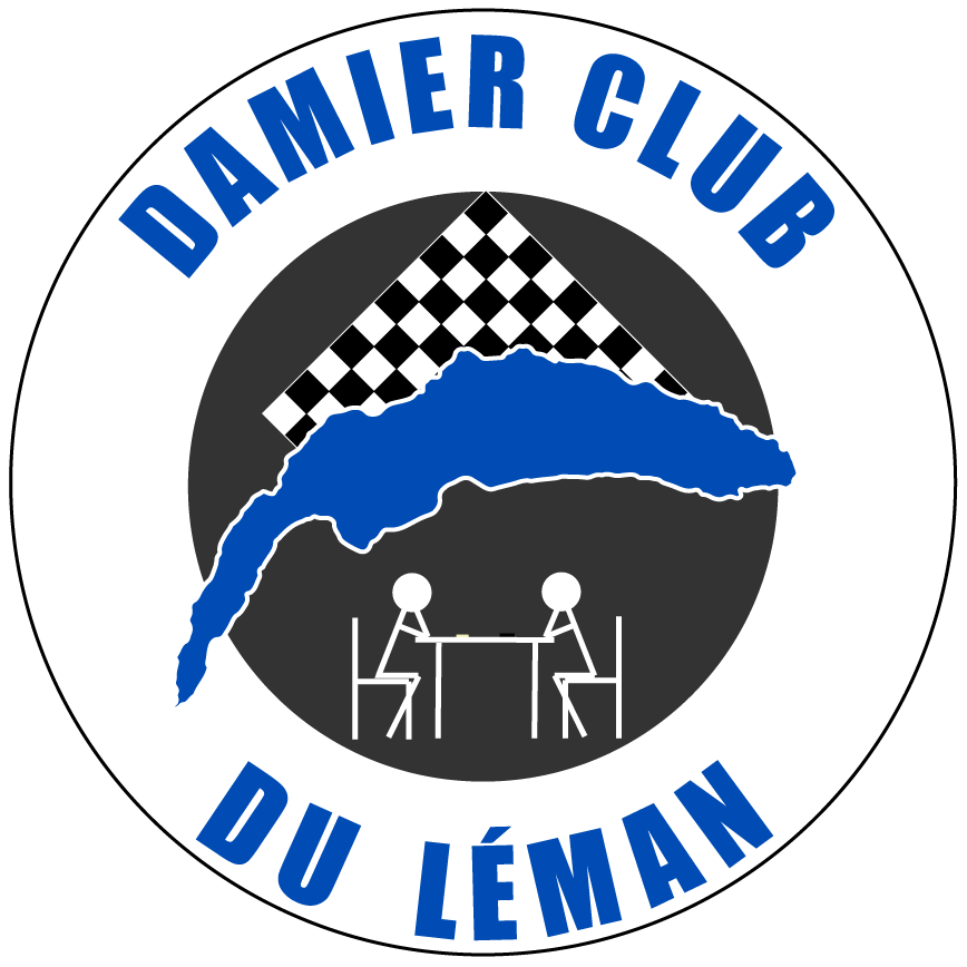 logo damier club du leman - dcl